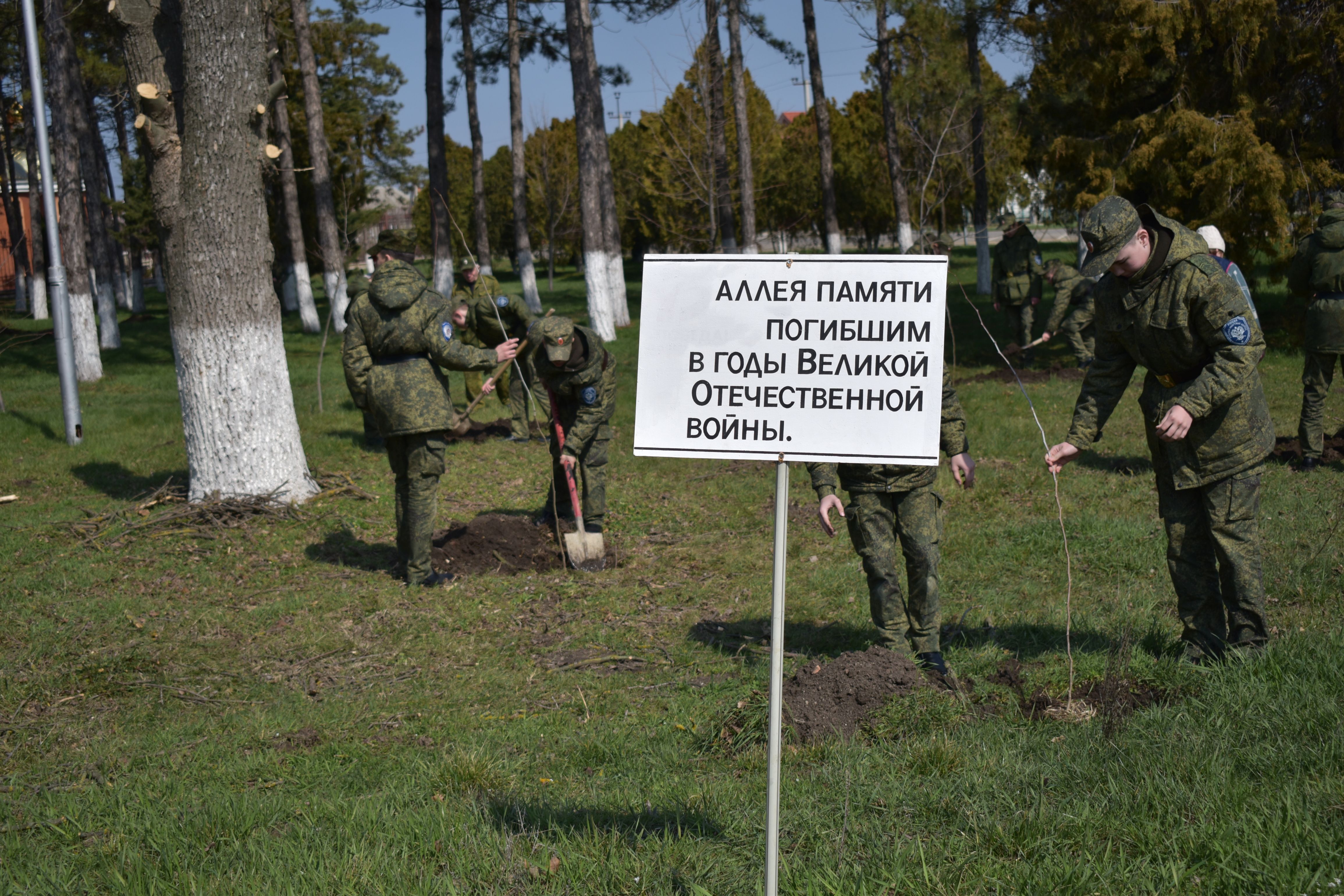 Акция сквер. Парк Победы 2021.